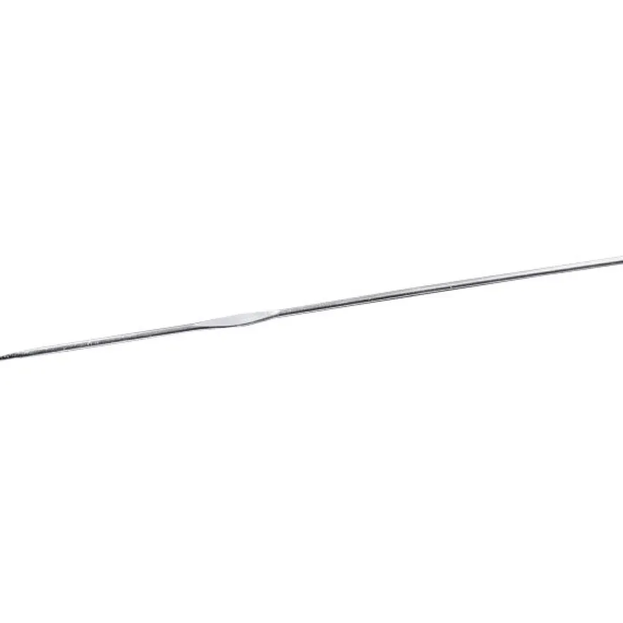 Häkelnadel aus Metall, 14,5 cm lang, Kopf 2 mm