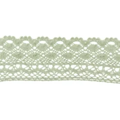 Häkelspitze Design 2, 3,7cm breit, 2m lang, grün