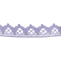 Häkelspitze Design 6, 2,1cm breit, 2m lang, flieder