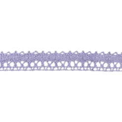 Häkelspitze Design 5, 1,7cm breit, 2m lang, flieder
