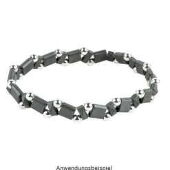 Hämatit-Perlen, Pyramide, 4mm x 6mm x 3mm, matt-anthrazit, 60 Stück
