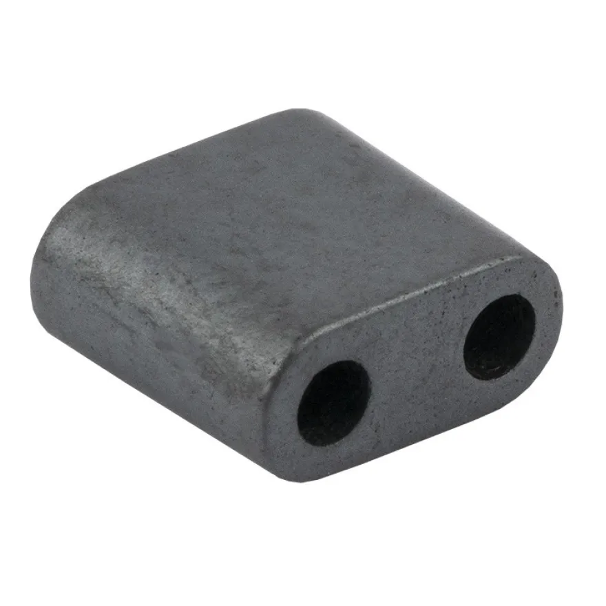 Hämatit-Perlen, Quadrat, 6mm x 6mm x 3mm, matt-anthrazit, 30 Stück