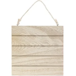 Holzplatten, Nostalgie 2, 24cm x 24cm x 0,6cm, mit Aufhängung, 2 Stück