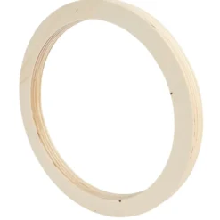 Holz-Ringrahmen, rund, 7 Größen, Stärke: 1,5cm, 7 Stück