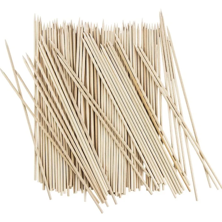 Holzspieße, 20cm lang, Ø 3mm breit, 100 Stück