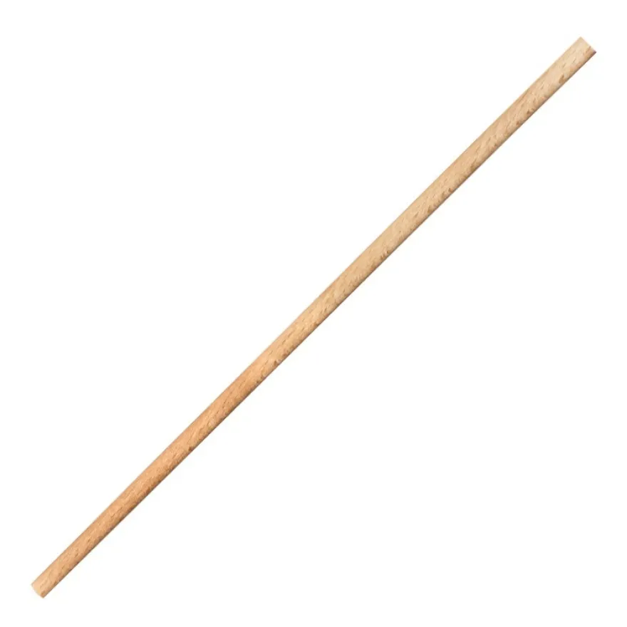 Holzstab für Gartenkugeln mit Stutzen mit Ø 8mm, 50cm lang