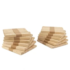 Holzstäbchen, 11,4cm lang, 1cm breit, naturfarben, 600 Stück