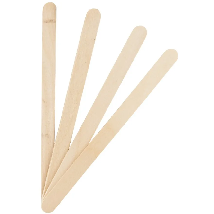 Holzstäbchen, 13,8cm lang, 0,9cm breit, 300 Stück
