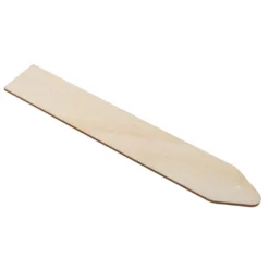 Holzstäbchen, Dachspitze, 12cm lang, 2cm breit, natur, 80 Stück