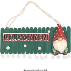 Holzstäbchen, Mini, 6,5cm lang, 0,9cm breit, 250 Stück