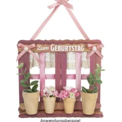 Holzstäbchen, mit Büttenrand, 15cm lang, 1,6cm breit, natur, 50 Stück