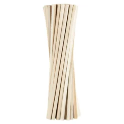 Holzstäbe, quadratisch, 30cm lang, 8mm x 8mm, 50 Stück