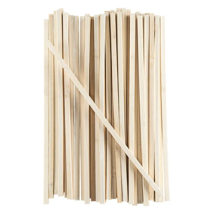 Holzstäbe, quadratisch, 30cm lang, 8mm x 8mm, 50 Stück