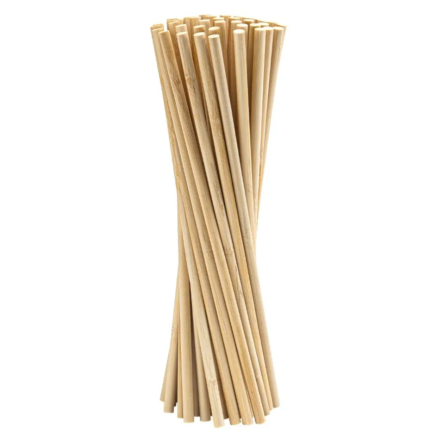 Holzstäbe, rund, 30cm lang, Ø 8mm, 50 Stück