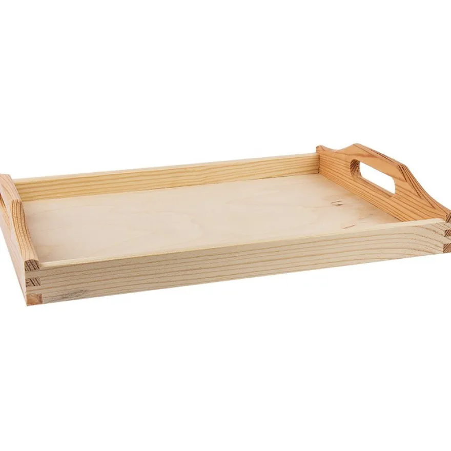 Holztablett, 30cm x 20cm x 5cm