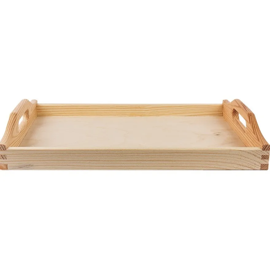 Holztablett, 30cm x 20cm x 5cm