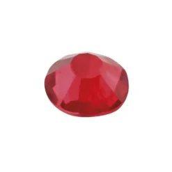 Hot-Fix Glas-Kristalle zum Aufbügeln, Ø4mm, 300 Stk., rubin