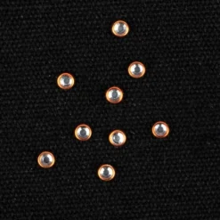 Hot-Fix Glas-Kristalle zum Aufbügeln, Ø 4mm, orange, 200 Stück