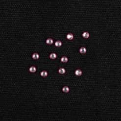 Hot-Fix Glas-Kristalle zum Aufbügeln, Ø 4mm, fuchsia, 200 Stück