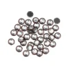 Hot-Fix Glas-Kristalle zum Aufbügeln, Ø 5mm, braun, 100 Stück