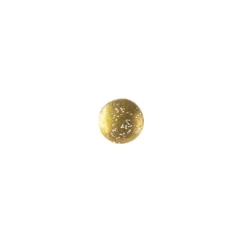 Hot-Fix Glitzer-Nieten zum Aufbügeln, Ø 6mm, gold, 200 Stück