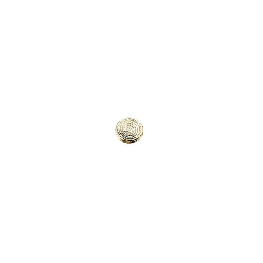 Hot-Fix Metallic-Relief-Nieten 2 zum Aufbügeln, Ø 4mm, gold, 200 Stück