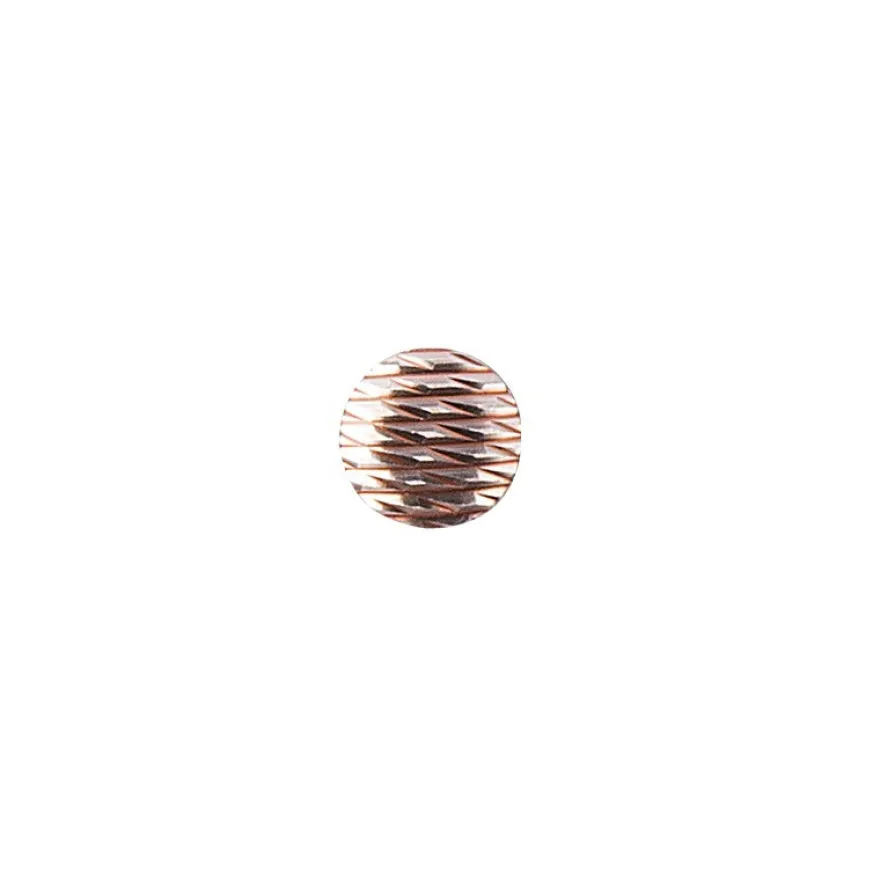 Hot-Fix Relief-Nieten zum Aufbügeln, Ø 6mm, roségold, 200 Stück