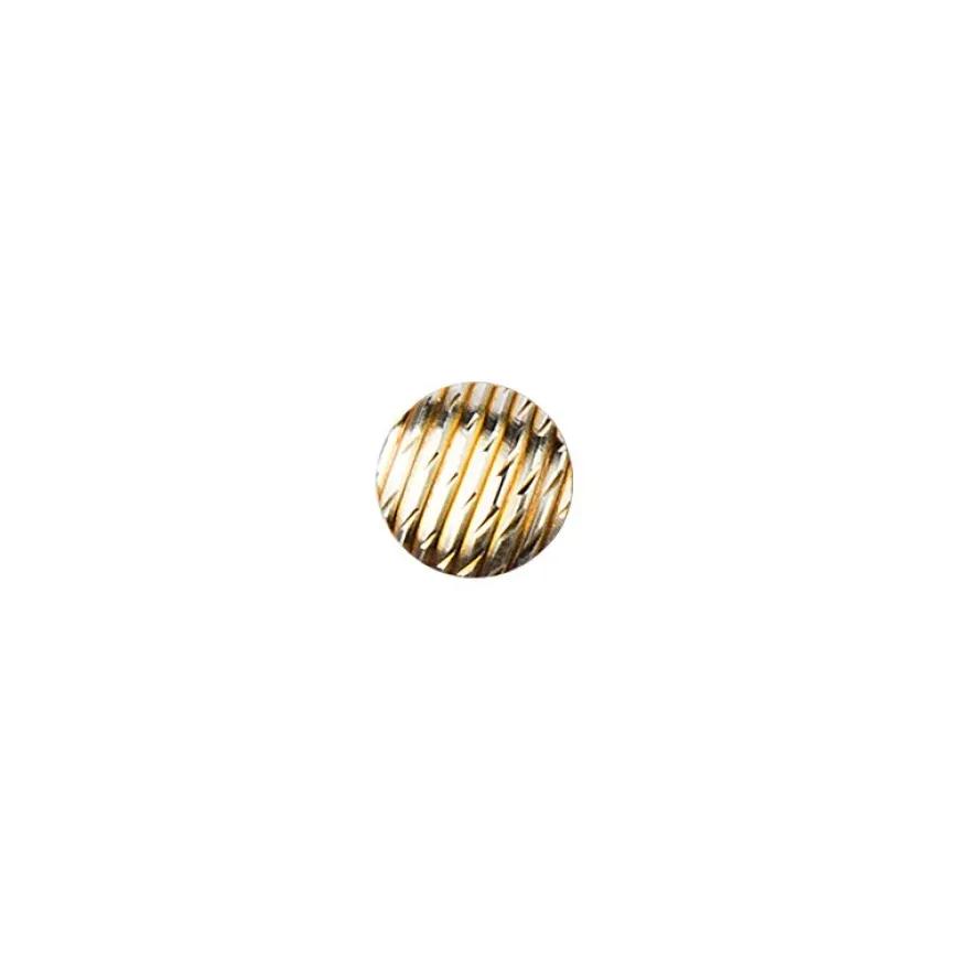 Hot-Fix Relief-Nieten zum Aufbügeln, Ø 6mm, hellgold, 200 Stück