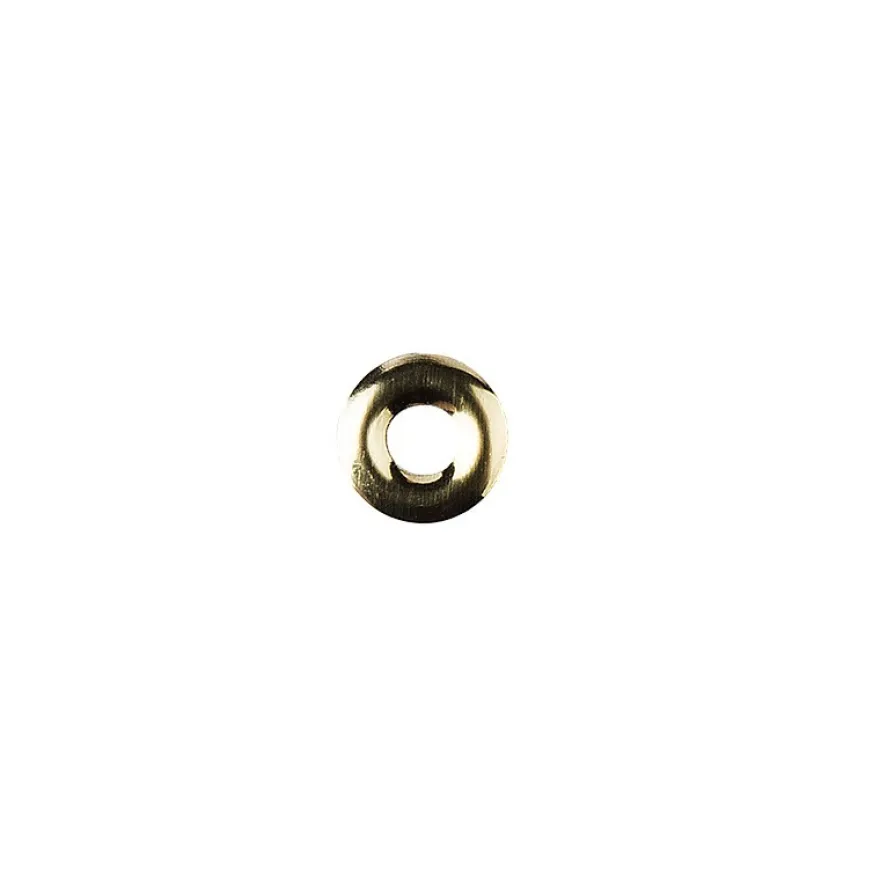 Hot-Fix Ring-Nieten zum Aufbügeln, Ø 10mm, hellgold, 100 Stück