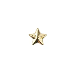 Hot-Fix Stern-Nieten zum Aufbügeln, Ø 10mm, gold, 100 Stück