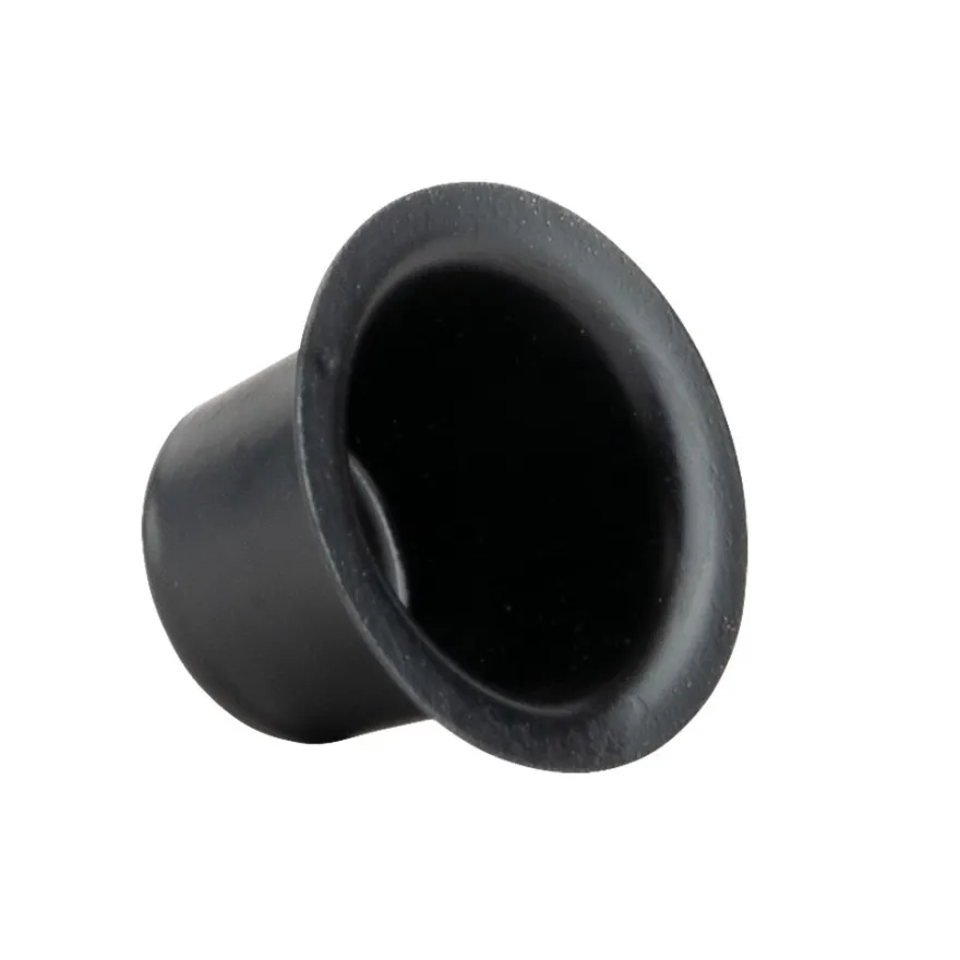 Hüte, Zylinder, 1,6cm hoch, Ø 2,5cm, schwarz, 50 Stück