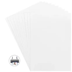 Inkjet-Bügel-Transferfolien, DIN A4, 120g/m², bedruckbar, 10 Bogen