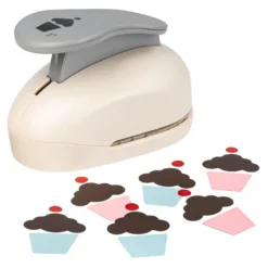 Jumbo-Stanzer, Cupcake, 7,3cm x 4,9cm