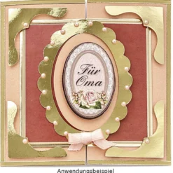 Jumbo-Stanzer, Eck-Ornament, 3,4 x 3,4cm
