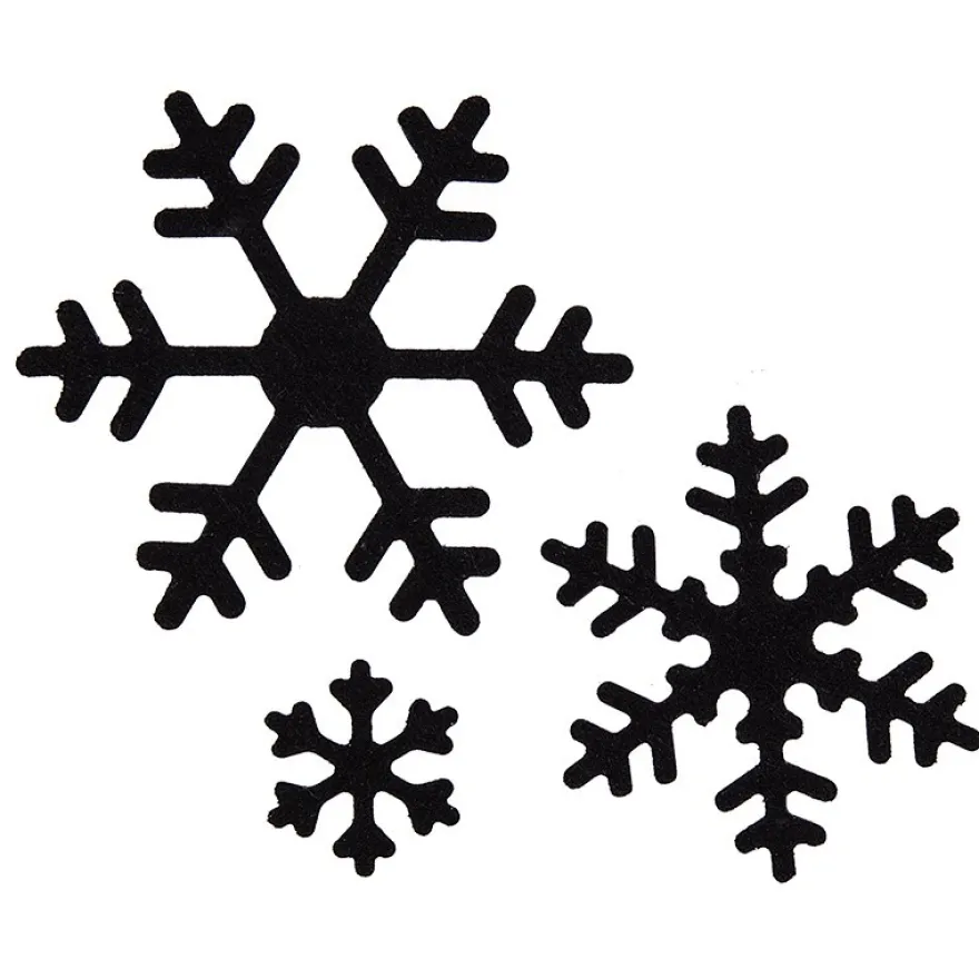 Jumbo-Stanzer, Eiskristalle, 5,8cm x 5,2cm