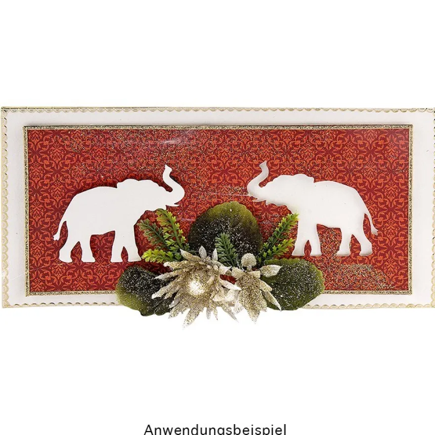 Jumbo-Stanzer, Elefant, 6,4cm x 5,1cm