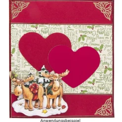 Jumbo-Stanzer, Herz, 7,4cm x 6cm