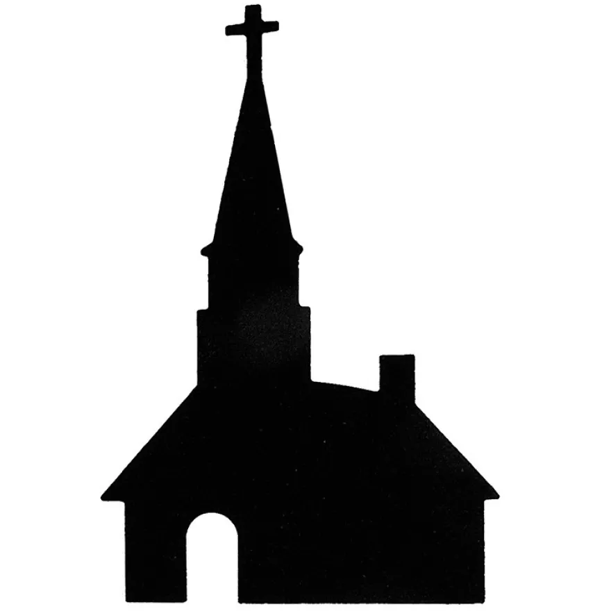 Jumbo-Stanzer, Kirche, 4,4 x 6,2cm