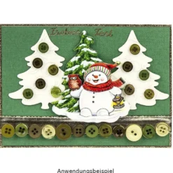 Jumbo-Stanzer, Tanne, 6,7cm x 6,1cm