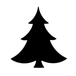 Jumbo-Stanzer, Tannenbaum, 4,3cm x 4cm