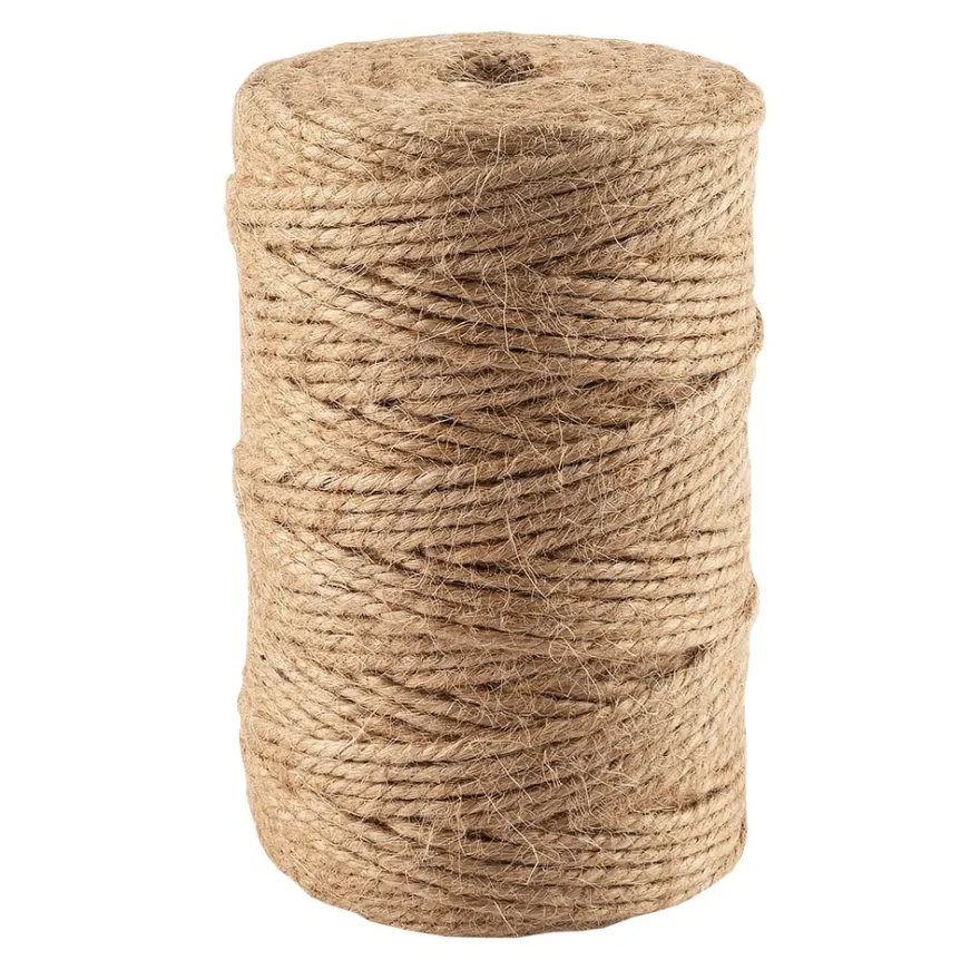 Juteschnur, Ø 3mm, 100m, auf Rolle