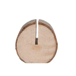 Kartenhalter, Holzbaumstamm, 5,5cm lang, Ø2cm bis 3cm, 20 Stück