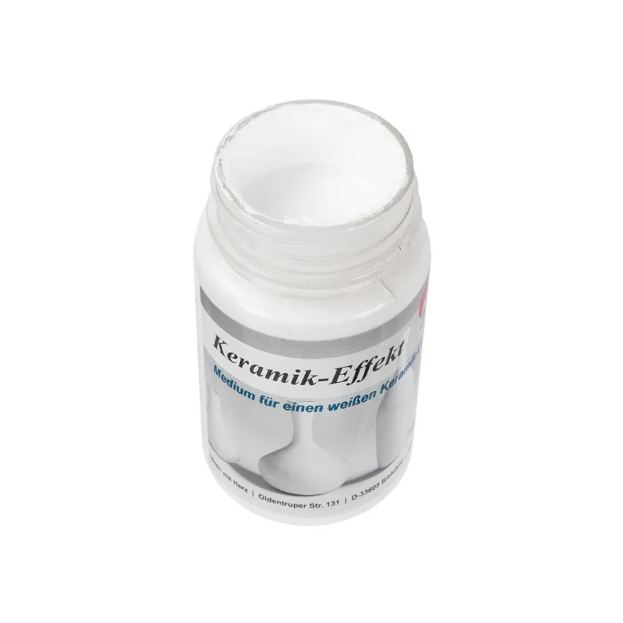Keramik-Effekt-Medium für einen weißen Keramik-Look, 90ml