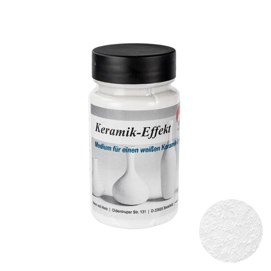 Keramik-Effekt-Medium für einen weißen Keramik-Look, 90ml