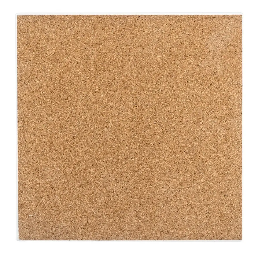 Keramik-Fliese, eckig mit 13 Quadraten, 20cm x 20cm, weiß, unbehandelt