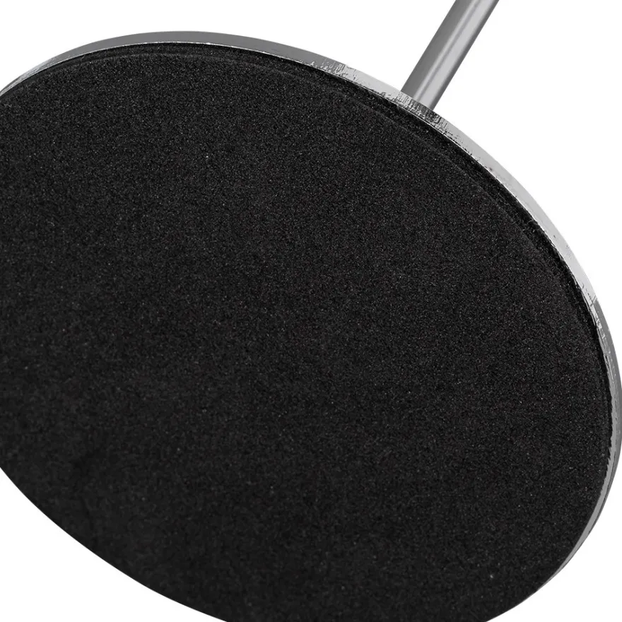 Kerzenhalter, für Stabkerzen, 3 verschiedene Höhen, Fuß Ø 10cm, silber, 3 Stück