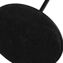 Kerzenhalter, für Stabkerzen, 3 verschiedene Höhen, Fuß Ø 10cm, schwarz, 3 Stück