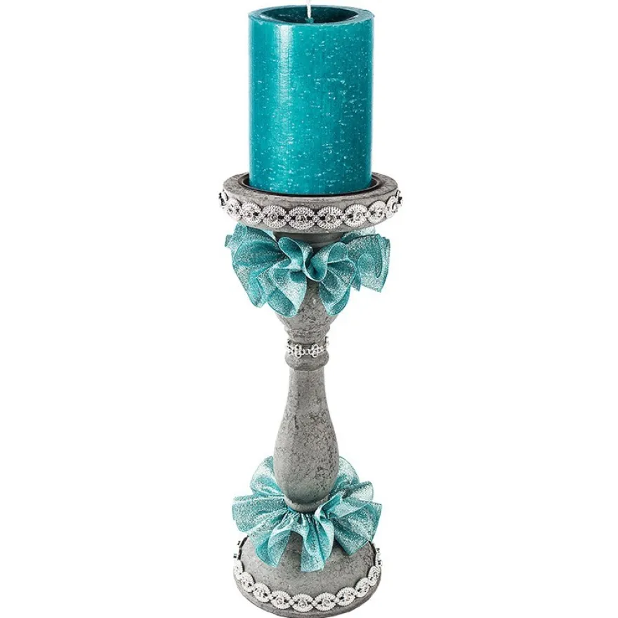 Kerzenständer, 27cm hoch, für Kerzen mit Ø 7cm