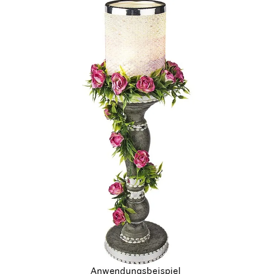 Kerzenständer, 27cm hoch, für Kerzen mit Ø 7cm