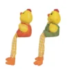 Küken mit Schlenkerbeinen, Kantenhocker, 2 Stück